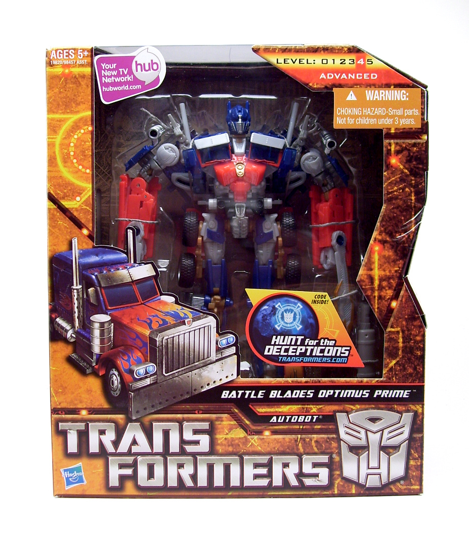 Трансформер Вояжер Батлблейд Оптимус Прайм (Transformers Hunt of the