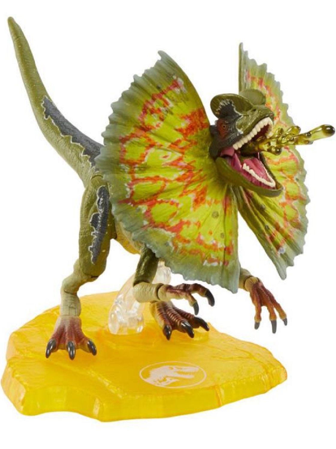 Игрушка Мир Юрского Периода: Дилофозавр (Jurassic Park Amber Collection ...