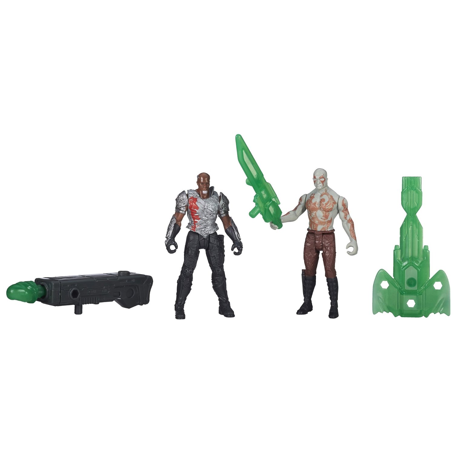 Marvel Guardians of The Galaxy Drax and Korath Figure 2-pack