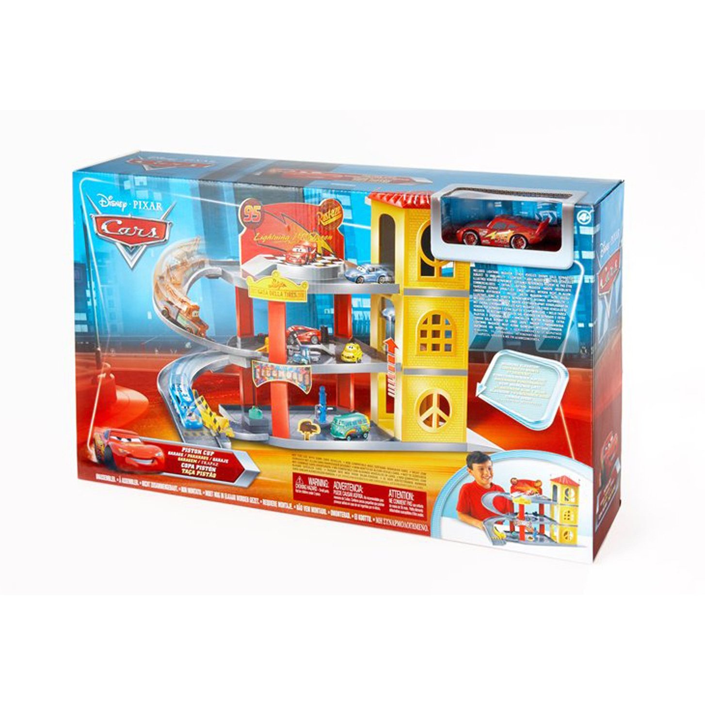Тачки: Гараж (Cars Playset Pit Crew Garage) купить заказать киев украина