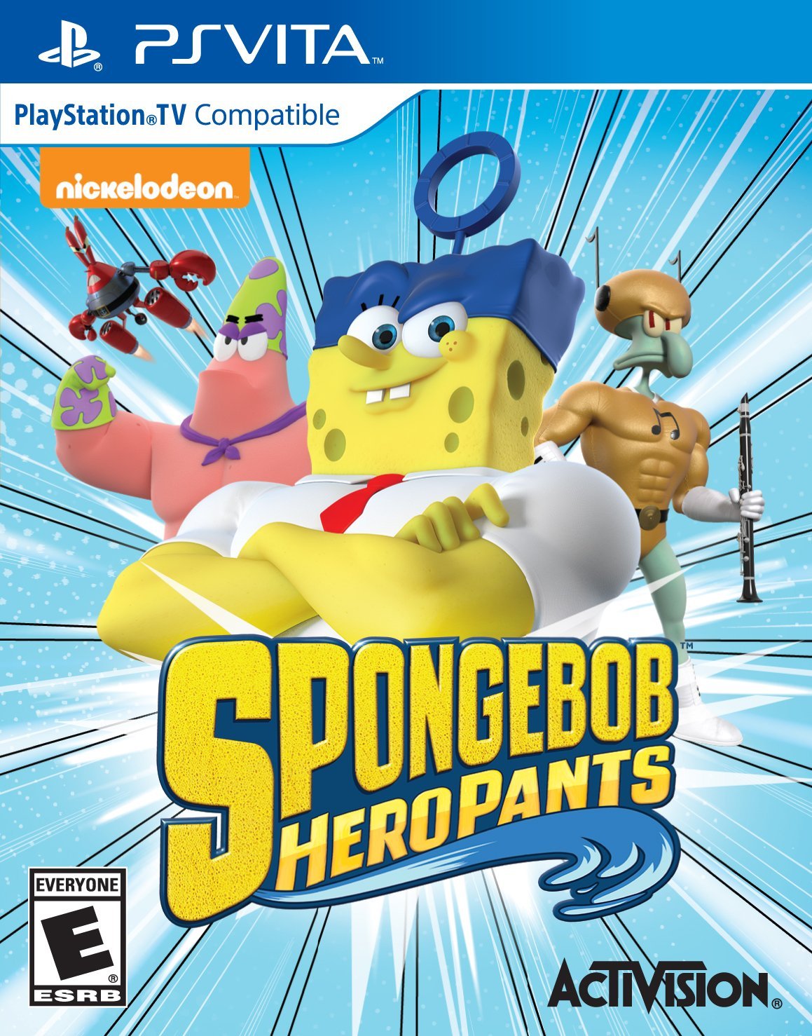 Spongebob Hero Pants The Game 2015 (PS Vita)