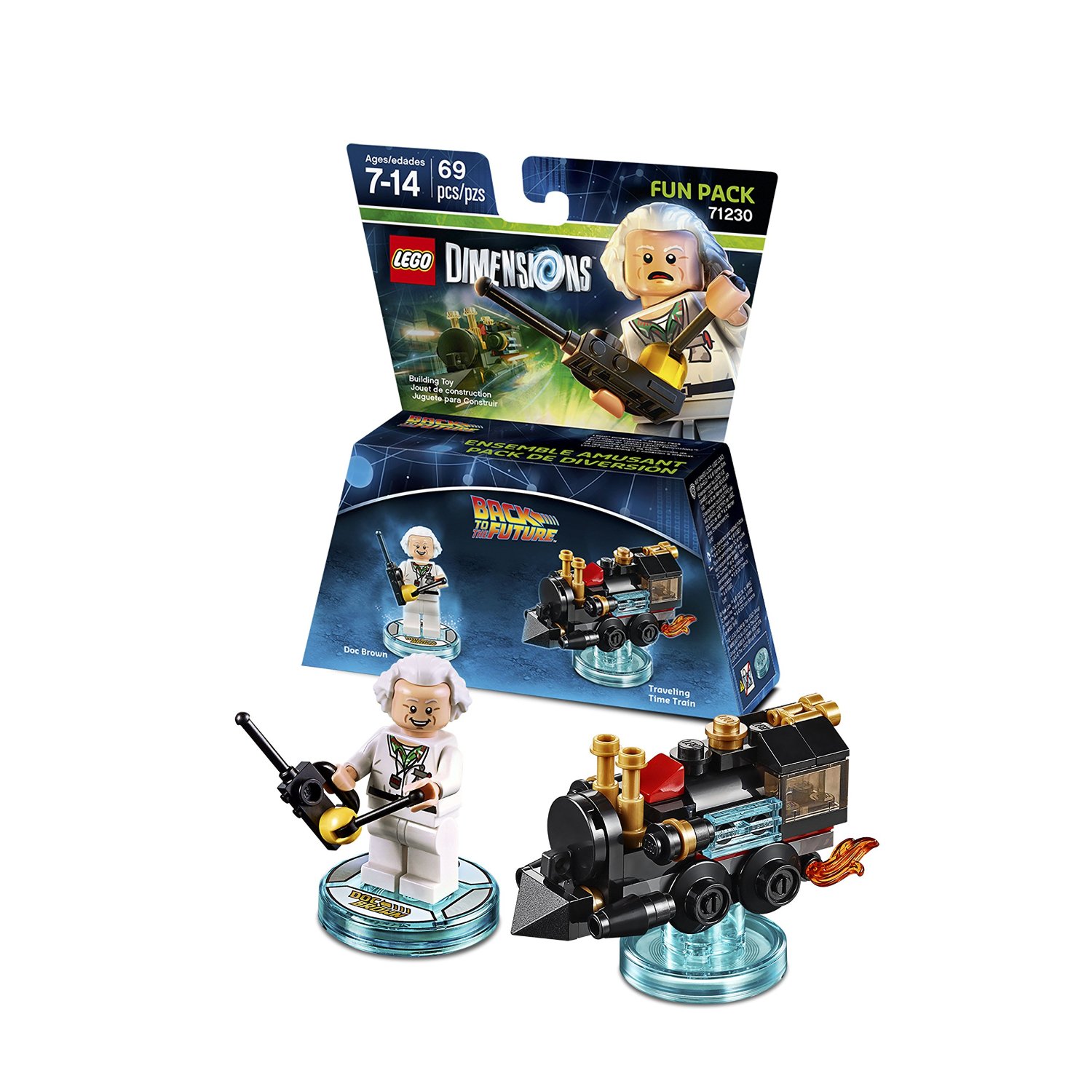 Фигурки LEGO Dimensions: Back to the Future Doc Brown Fun Pack купить в ...