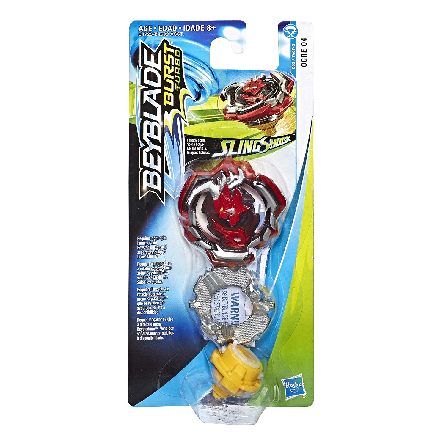 4 Beyblade Burst Turbo Slingshock