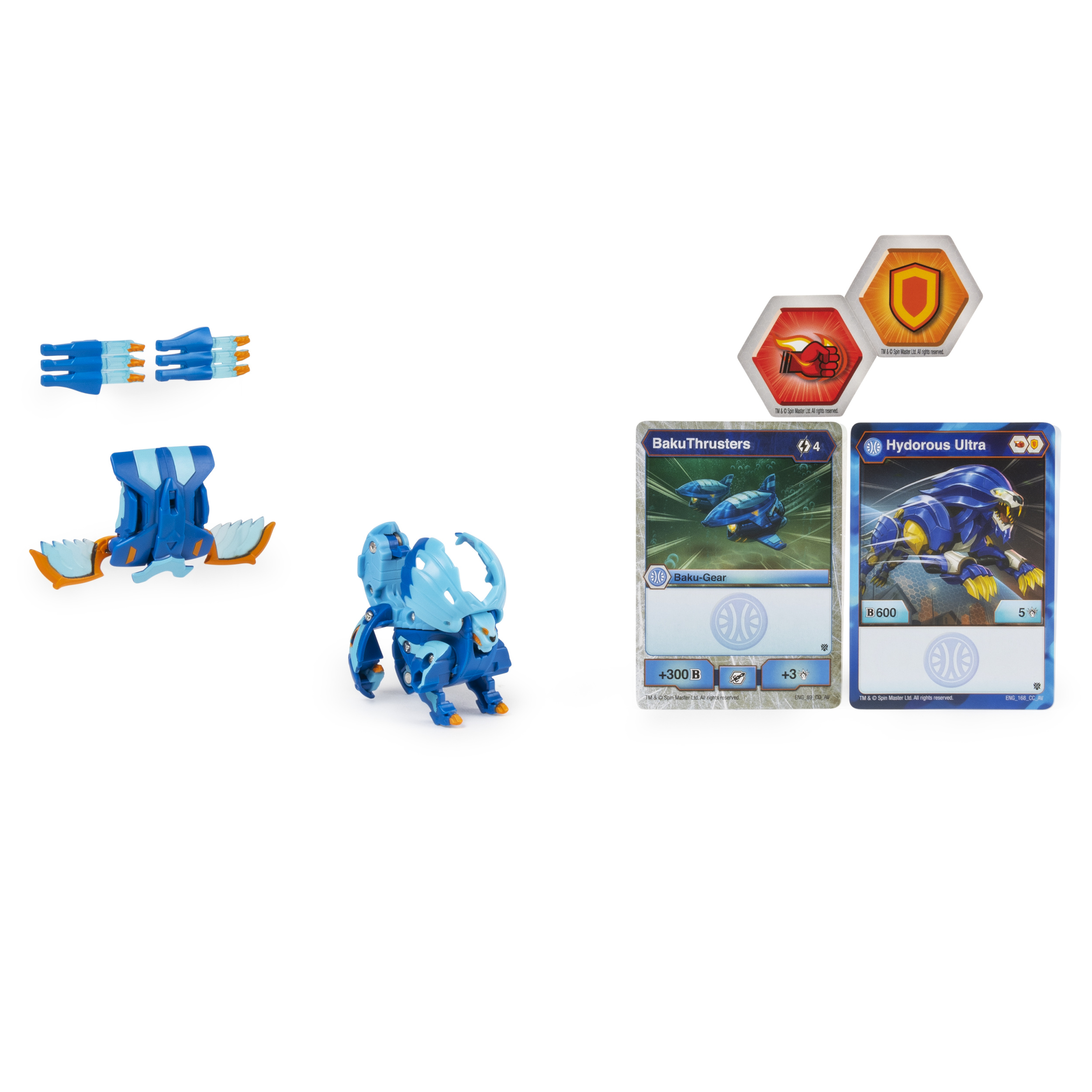 Бакуган Бронированный Альянс Гидороус [Bakugan Armored Alliance Hydorous Ultra with Transforming Baku-Gear Action Figure]