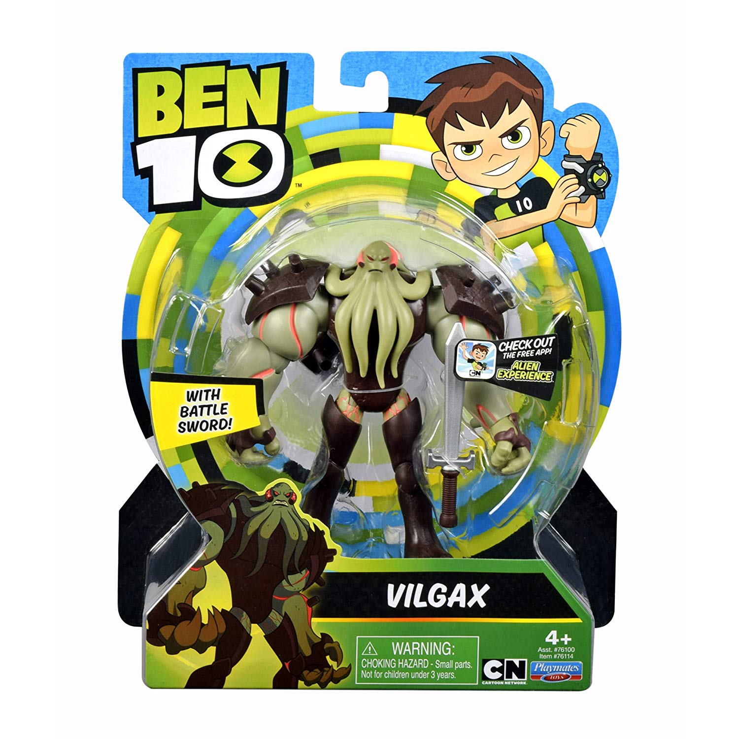 Фигурка Бен 10: Перезагрузка - Вилгакс (Ben 10: Vilgax with Battle ...