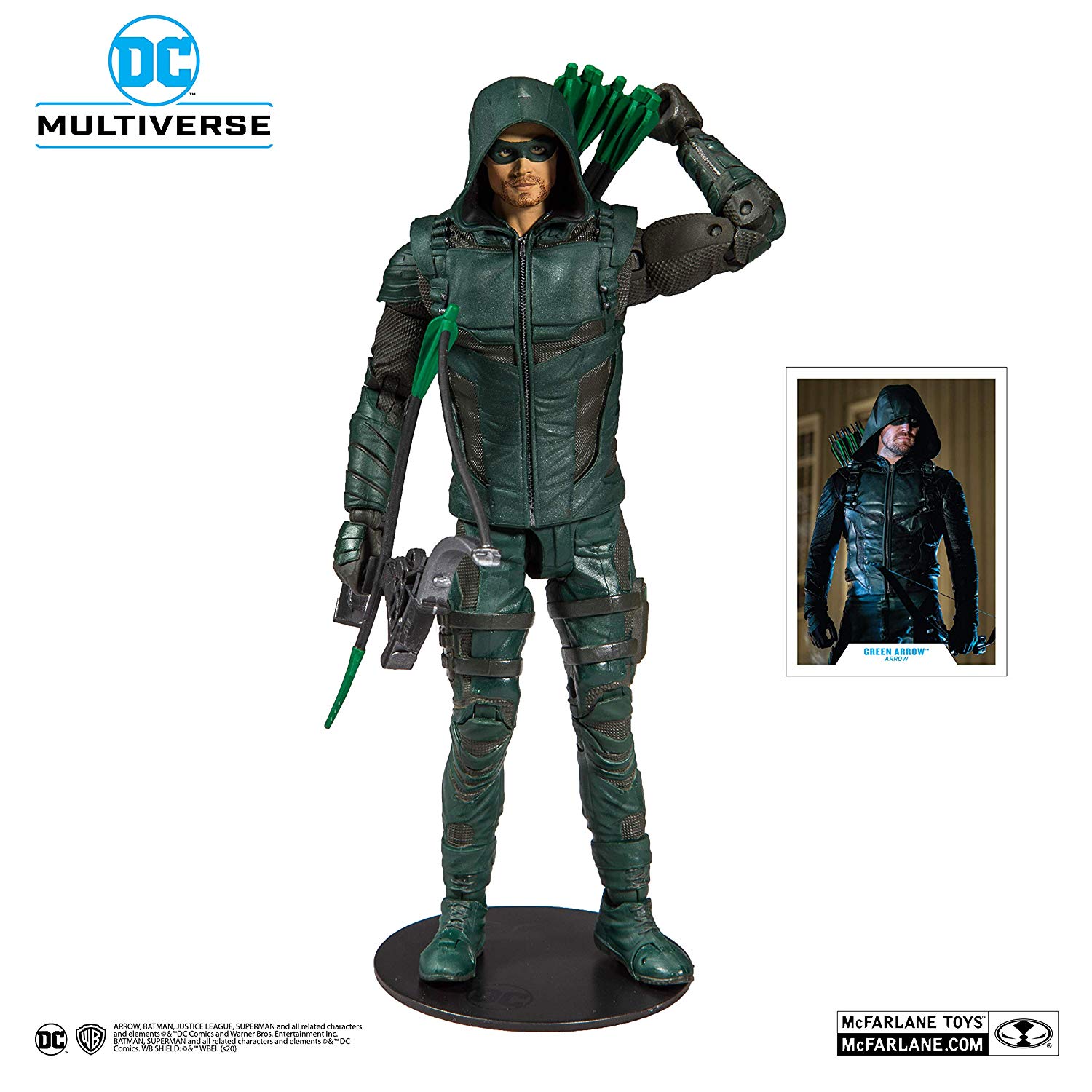 Green arrow figure deals