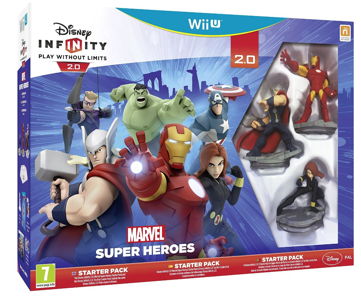 DISNEY INFINITY 2.0 Marvel Super Heroes Starter Pack (Wii U)