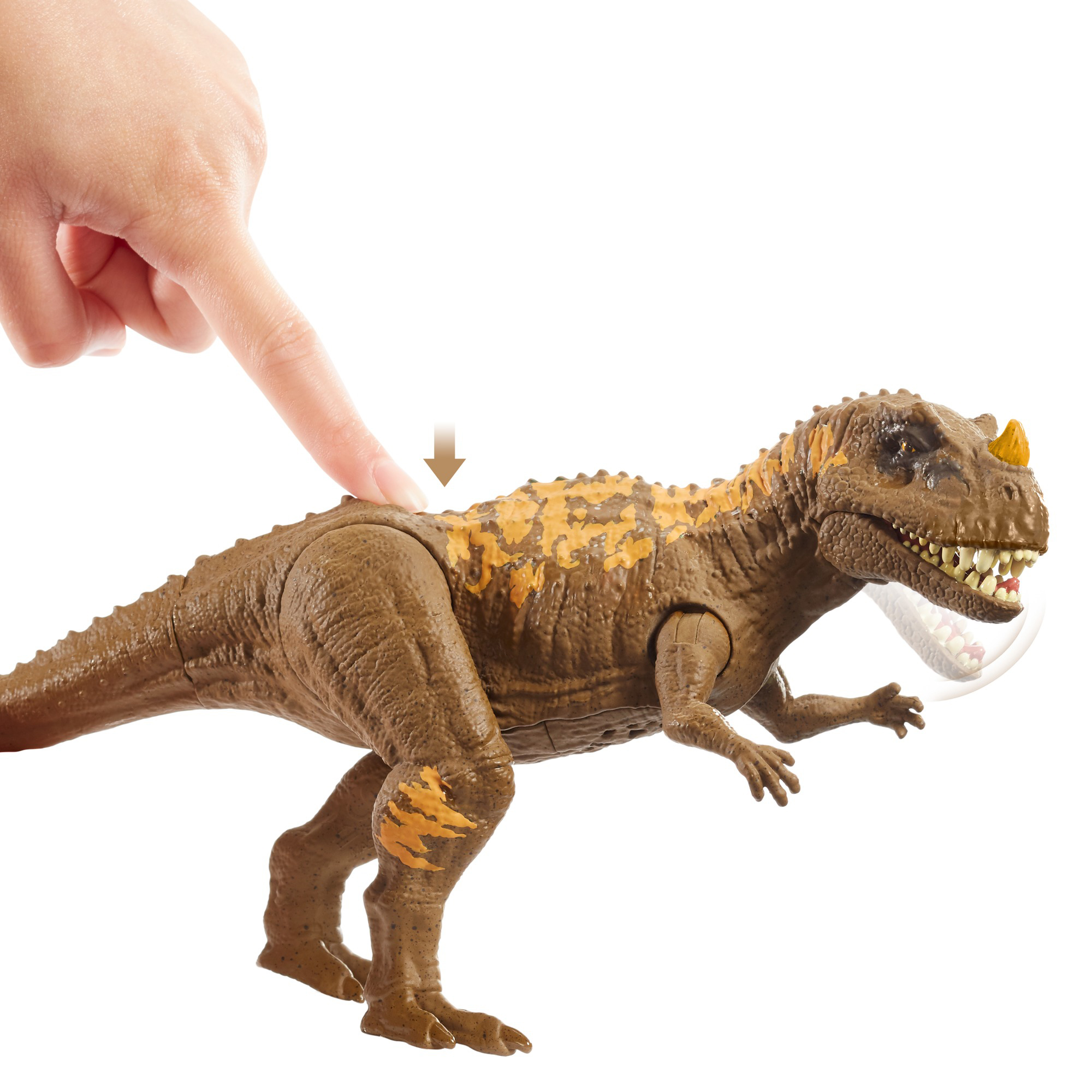 Jurassic world sales roarivores ceratosaurus