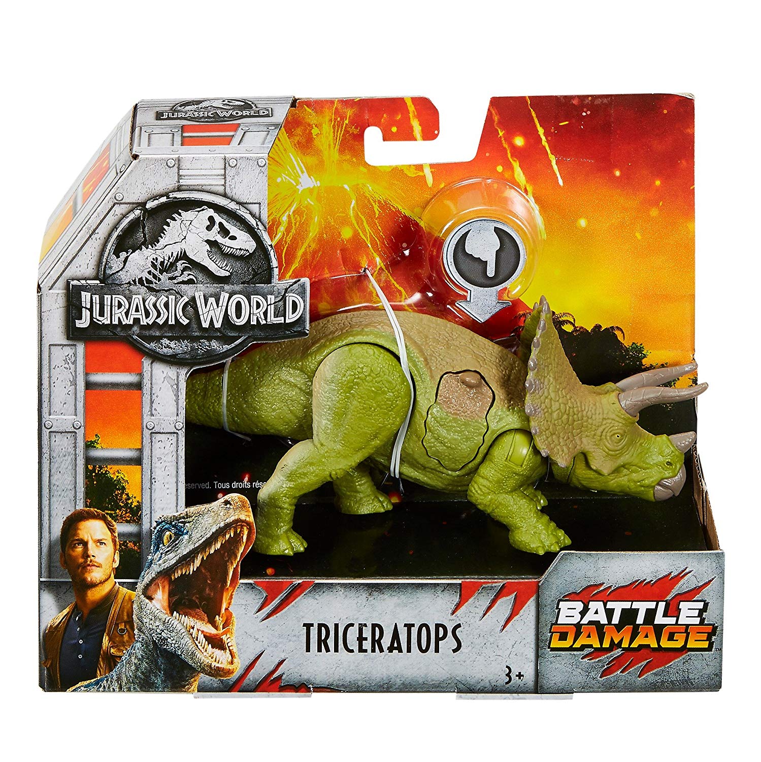 Игрушка Мир Юрского Периода 2: Трицератопс (Jurassic World: Fallen ...