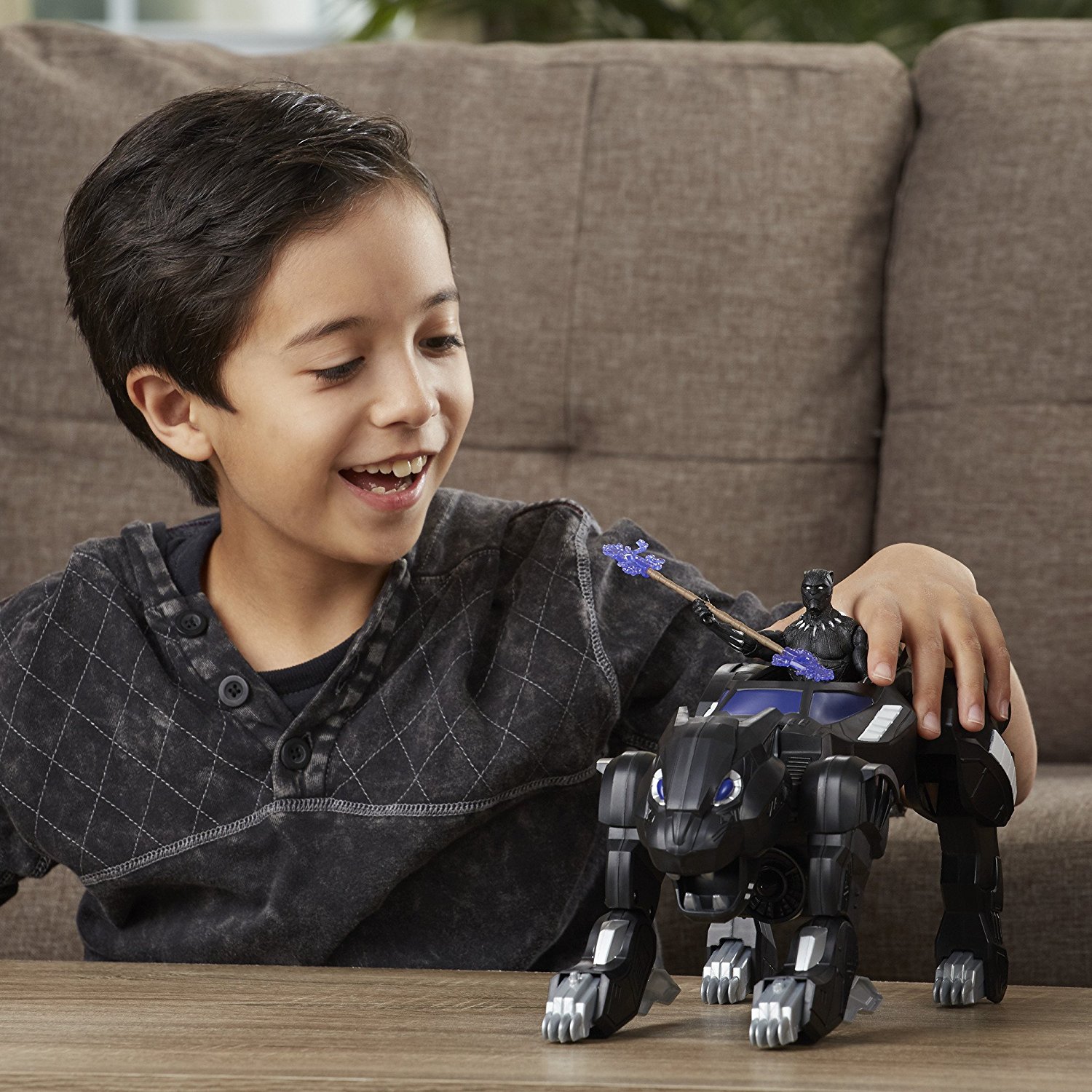 Игрушка Черная Пантера: Джет (Marvel Black Panther 2-in-1 Panther Jet ...