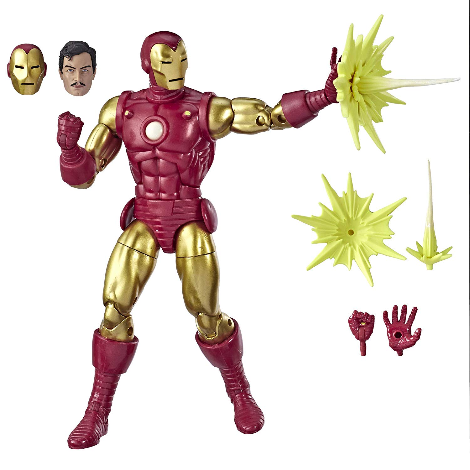Фигурка Железный Человек (Marvel Comics 80th Anniversary Legends Series Vintage Comic-Inspired IRO)