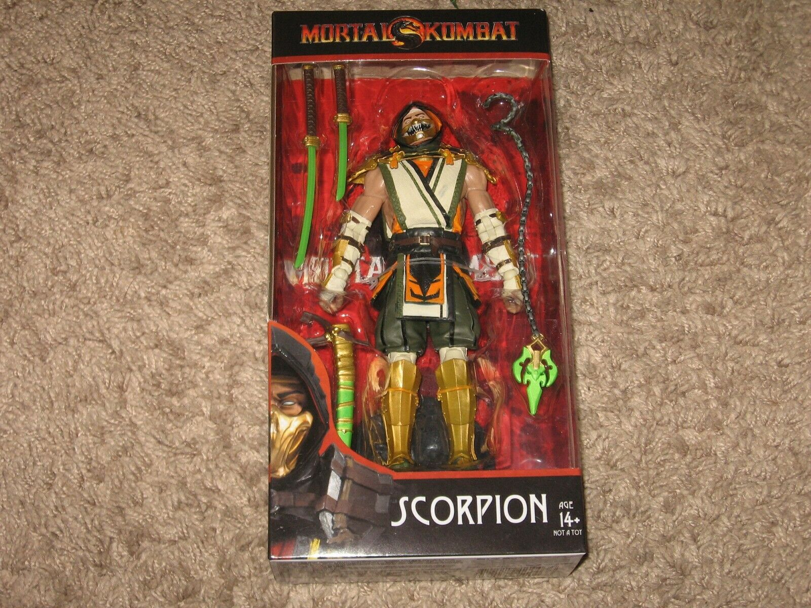 Фигурка Мортал Комбат - Скорпион (Mortal Kombat Scorpion Figure) купить ...