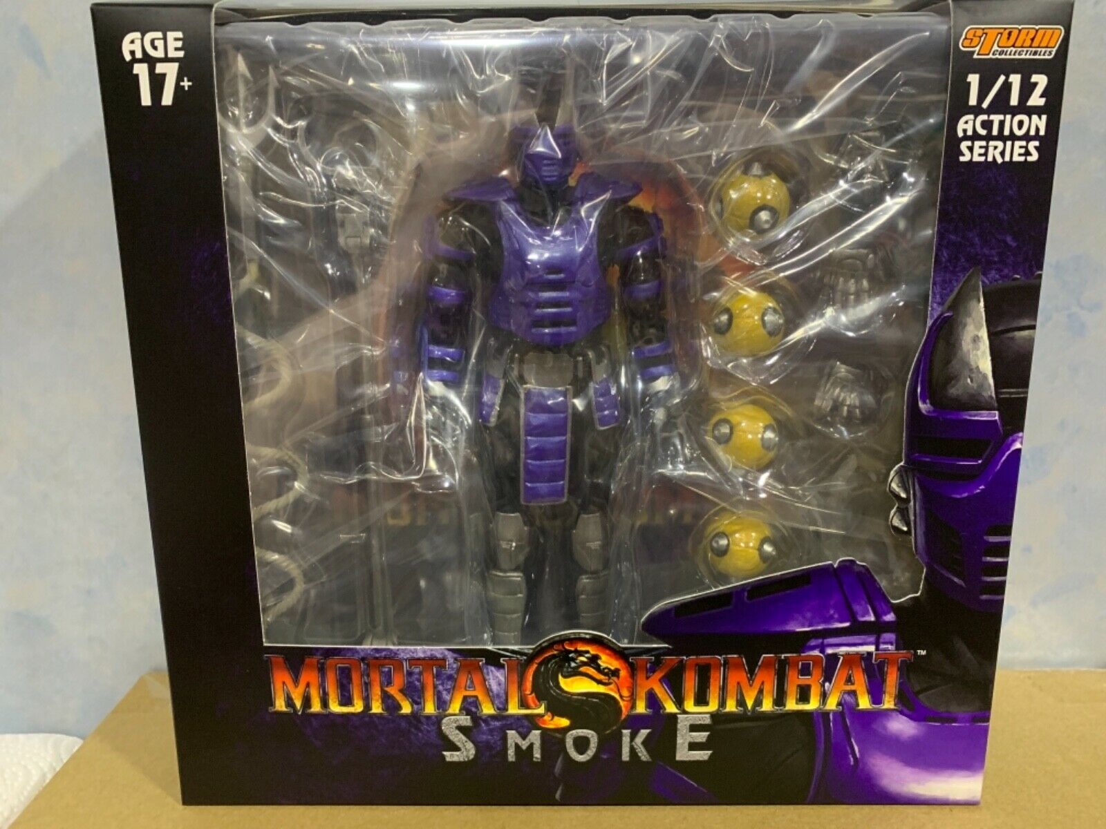 Фигурка Мортал Комбат - Смоук (Mortal Kombat VS Series Cyber Ninja ...