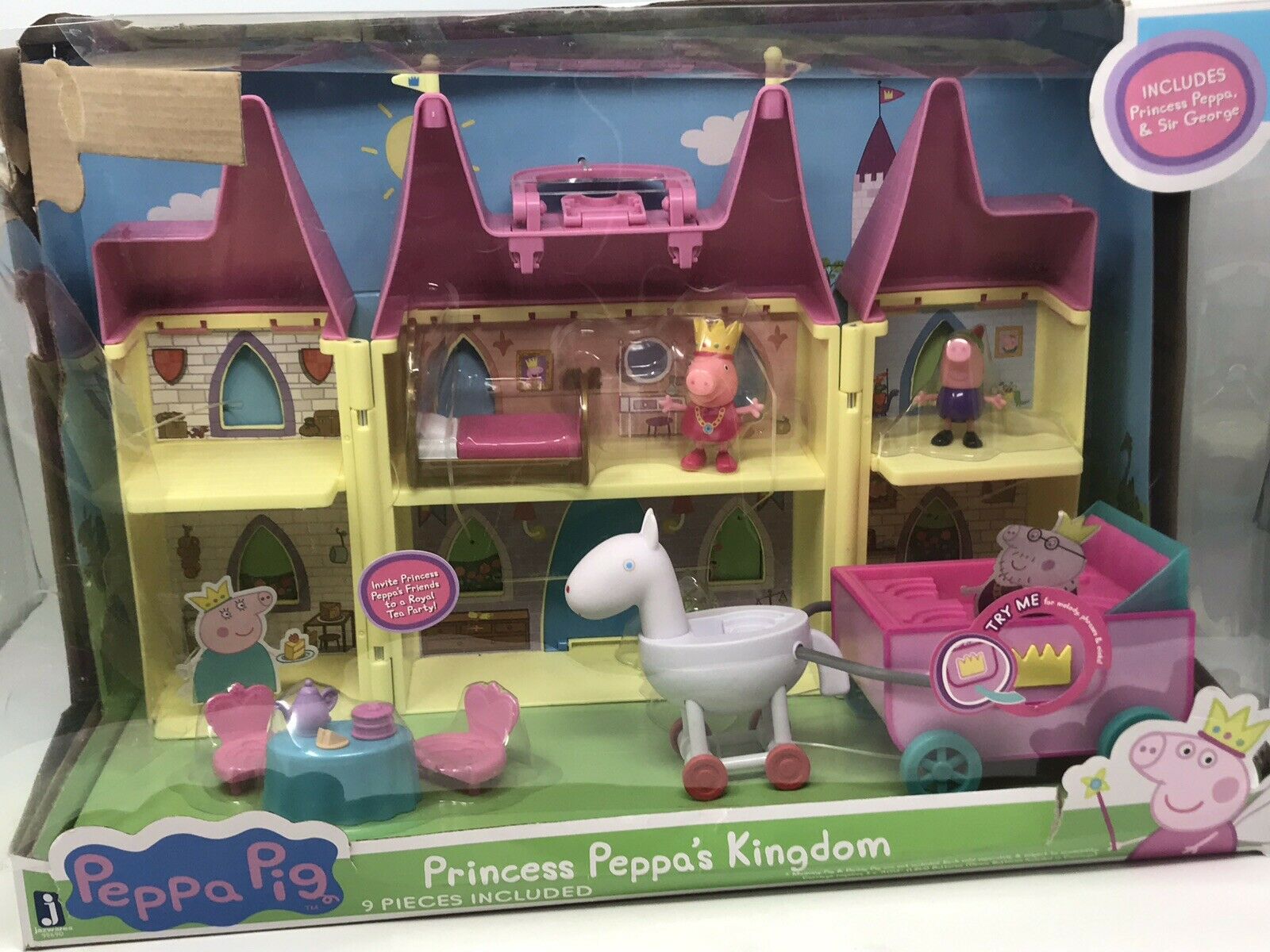 Princess shop peppa carriage
