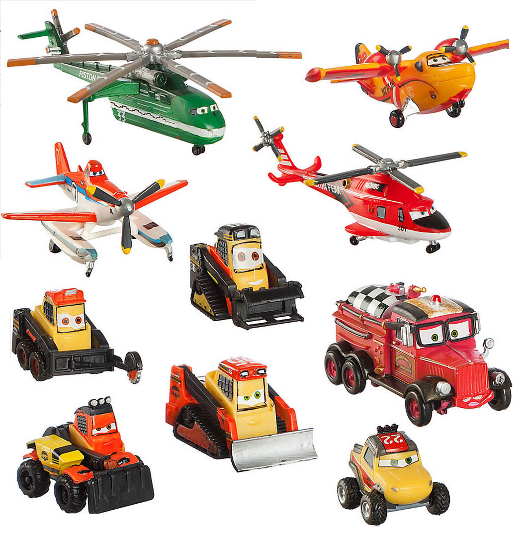 Самолеты 2: Огонь и Вода - Делюкс Набор Фигурок (Planes: Fire & Rescue ...