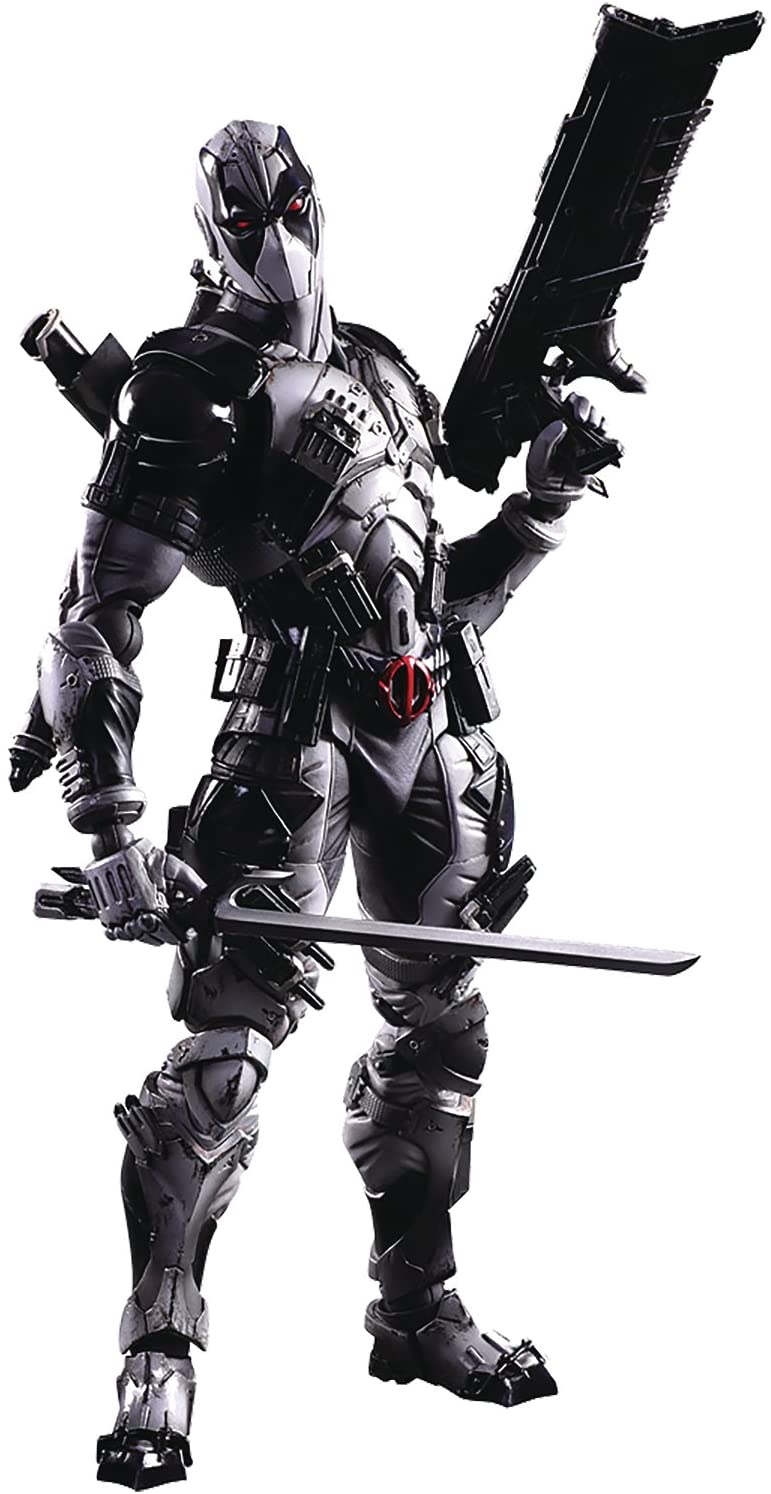 Фигурка Дэдпул Дэдпул (Play Arts Kai Deadpool Grey Action Figure ...