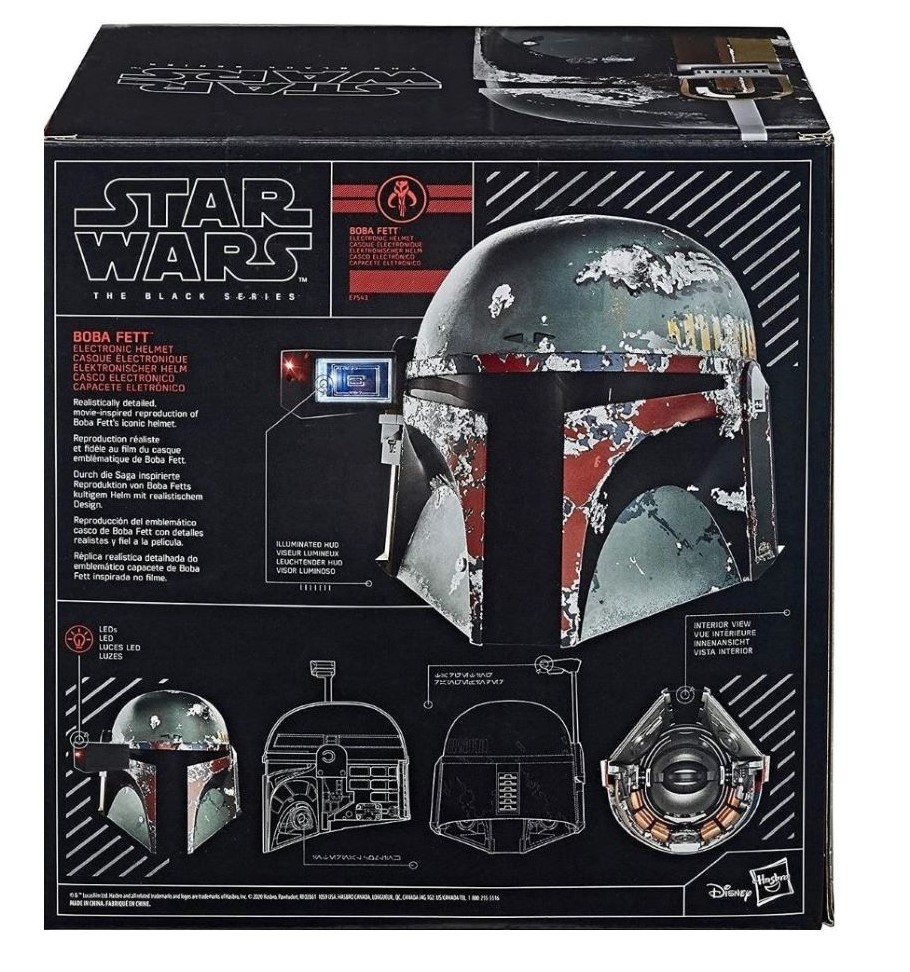 Звёздные войны - Шлем Боба Фетта (Star Wars The Black Series Boba Fett ...