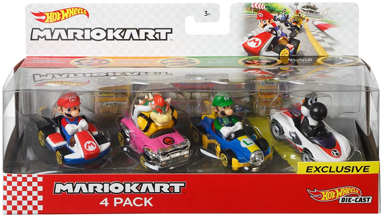 Набор Супер Марио - Набор машинок (Super Mario Kart Exclusive Mario ...