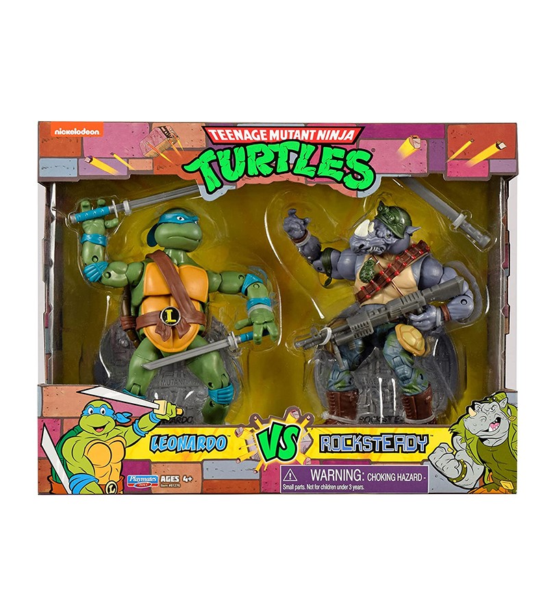 Черепашки Ниндзя - Леонардо и Рокстеди (Teenage Mutant Ninja Turtles ...