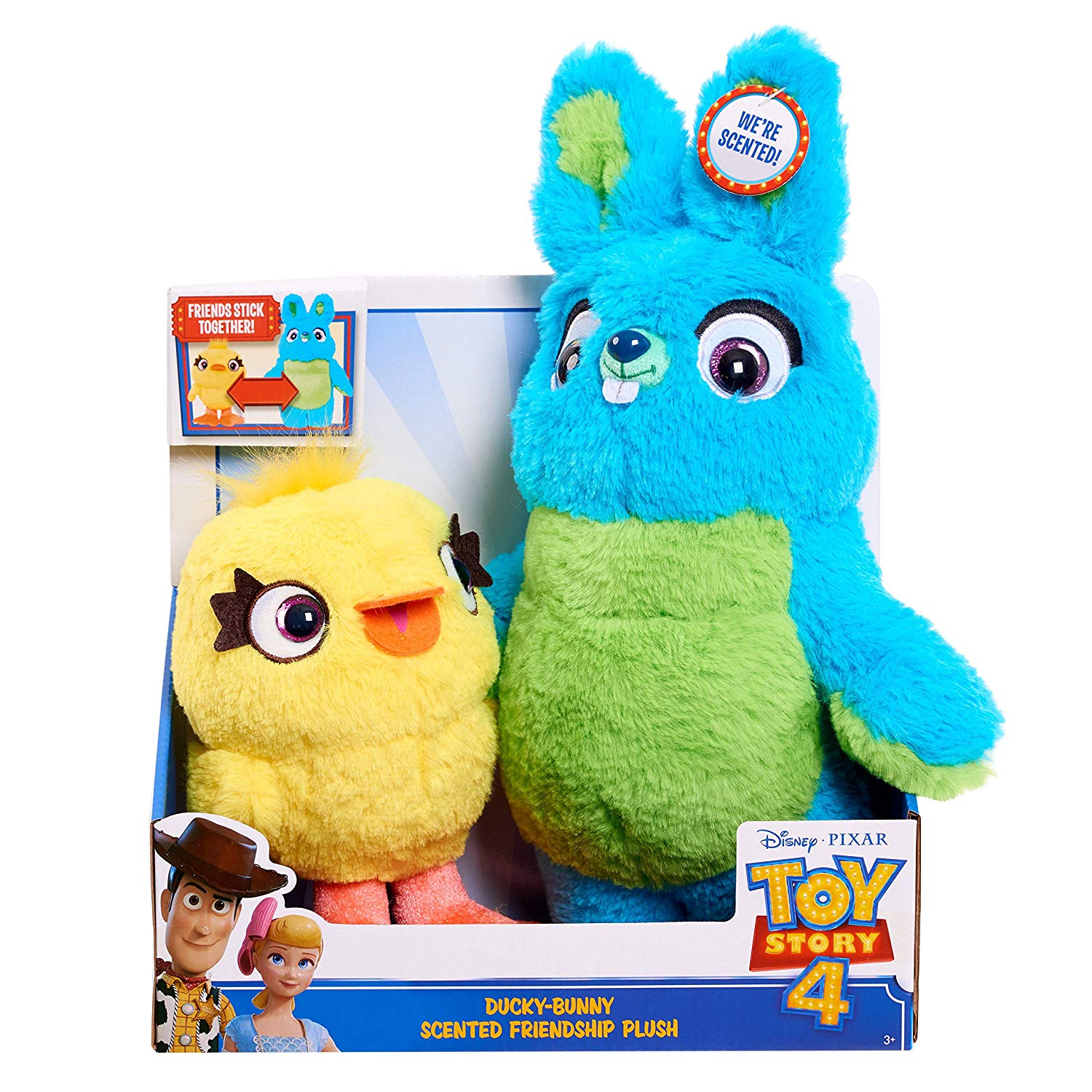 bunny and ducky plush
