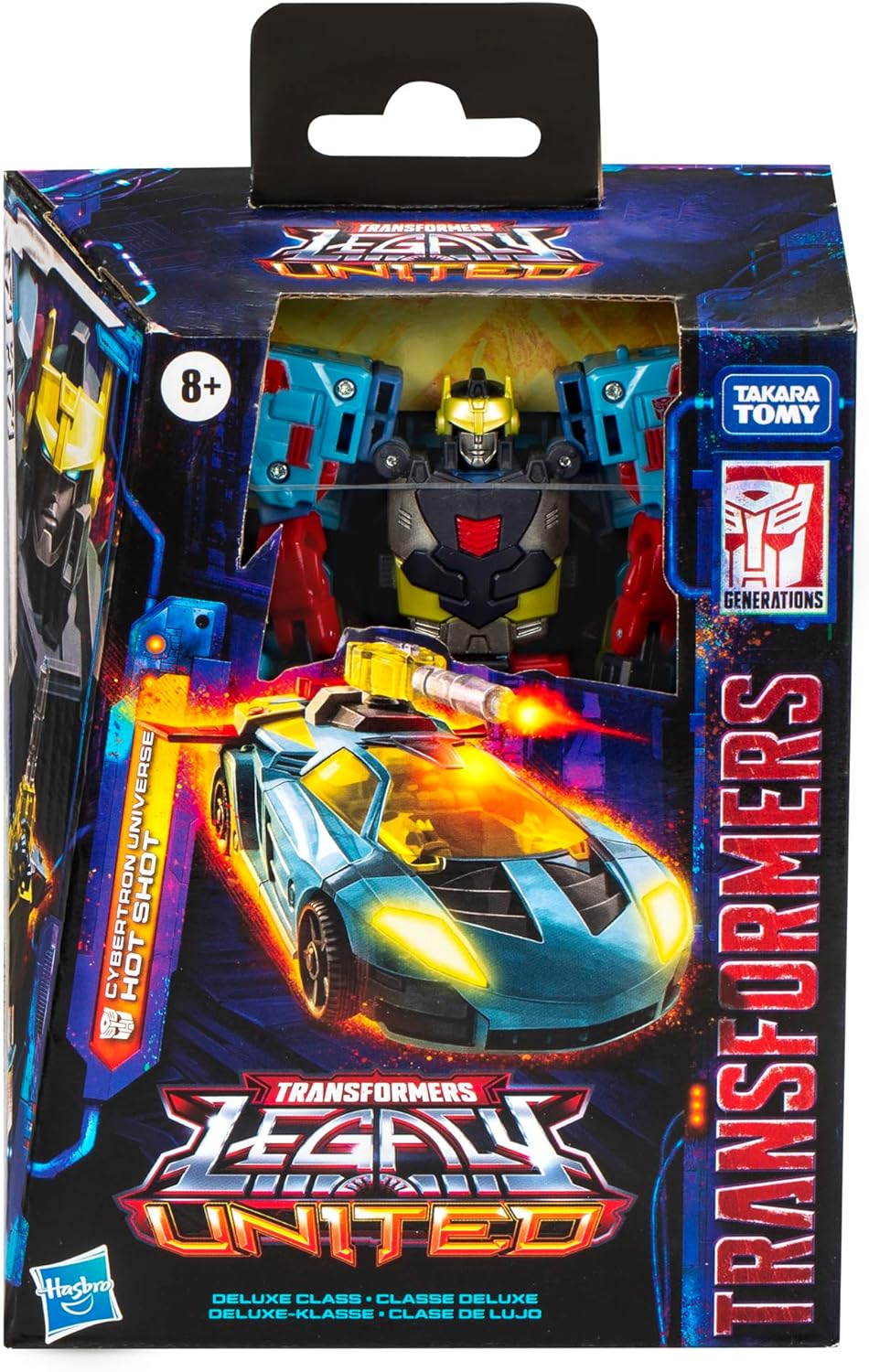 Трансформер Хот Шот Transformers Legacy United Deluxe Class Cybertron ...