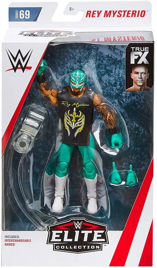 wwe rey mysterio elite action figure