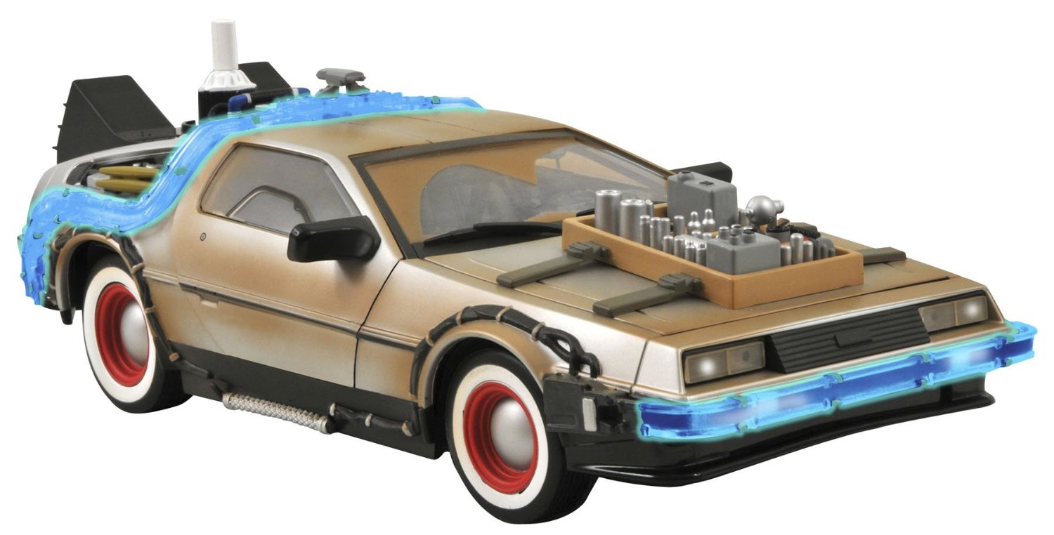 Игрушка Назад в Будущее 3: Машина Времени Делориан (Back to The Future III: DeLorean Time Machine)