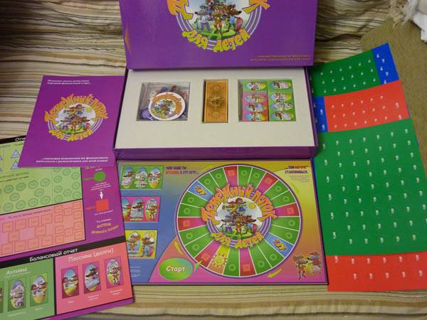 Игра: Денежный поток для детей (книга в комплекте) — Кийосаки Роберт ...