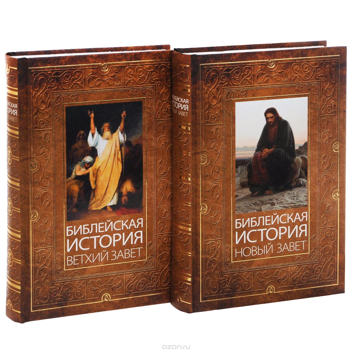 Библейская история. Ветхий Завет. Новый Завет (комплект из 2 книг ...