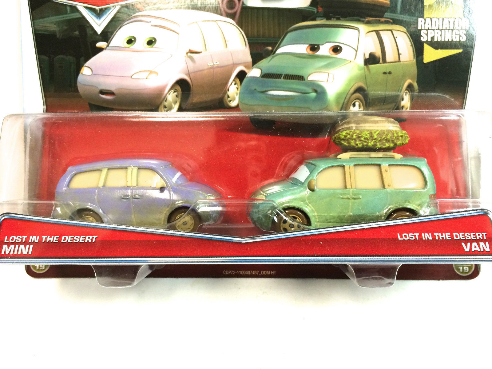 Тачки: Мини и Ван (Cars: Radiator Spings Lost in Desert Mini and Van)