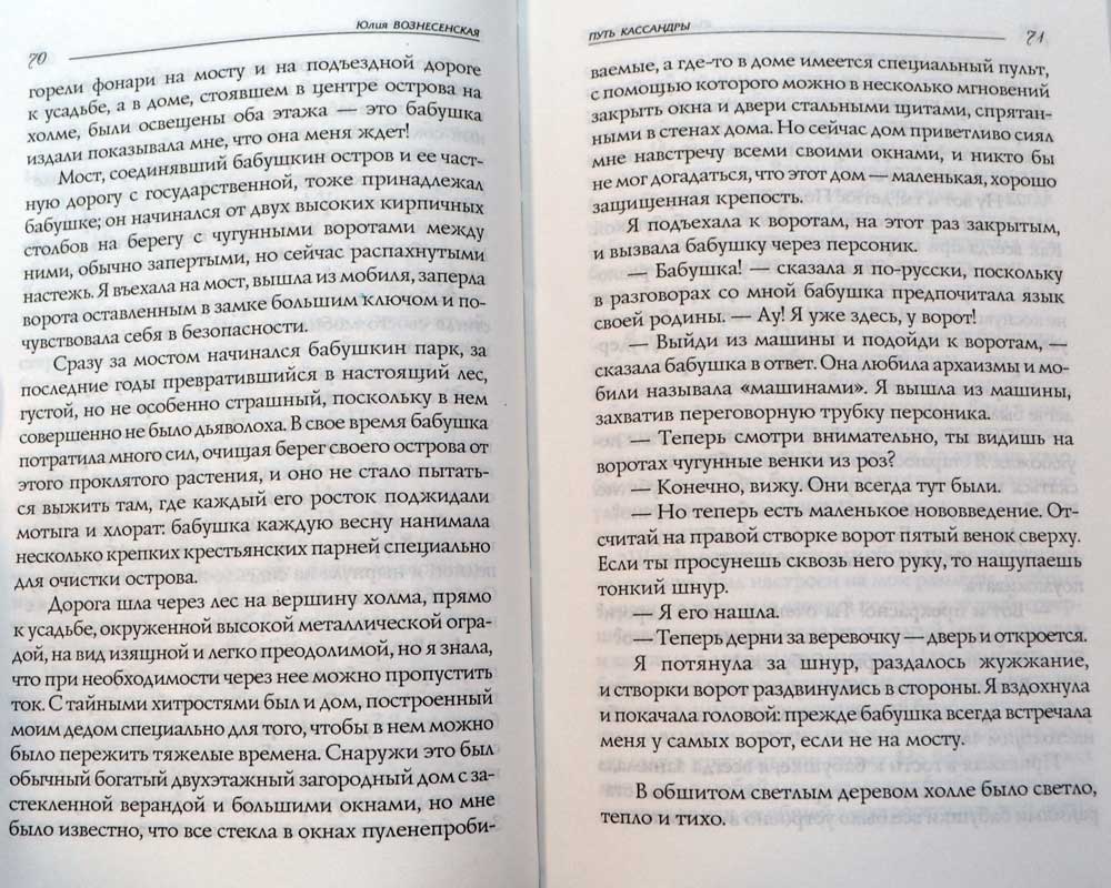 Путь Кассандры, или Приключения с макаронами — Юлия Вознесенская ...