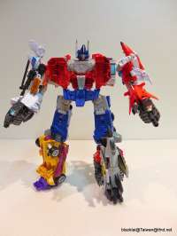 Transformers Generations Combiner Wars Voyager Class Battle Core Optimus Prime #4