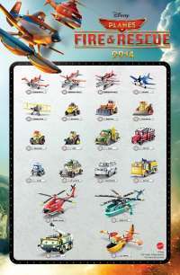 Самолеты 2: Огонь и Вода Линус Лайнс (Planes: Fire & Rescue Oversized Piston Peak Linus Lines) #4