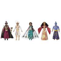Набор из 5-ти кукол Алладин - Набор Кукол (Aladdin Agrabah Collection 5 Fashion Dolls with Accessories Genie, Aladdin, Princess Jasmine, Dalia, Jafar)