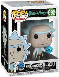 Рик (Animation: Rick and Morty - Rick with Crystal Skull)