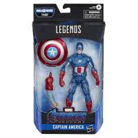 Фигурка Мстители: Финал - Капитан Америка (Avengers: Endgame Marvel Legends Wave Captain America Thor BAF)