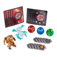 Бакуган Батл Пак Люпитреон и Вайсрокс [Bakugan Battle Pack 5-Pack Aquos Lupitheon Haos Vicerox Collectible Cards and Figures]