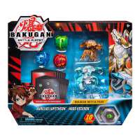 Бакуган Батл Пак Люпитреон и Вайсрокс [Bakugan Battle Pack 5-Pack Aquos Lupitheon Haos Vicerox Collectible Cards and Figures]