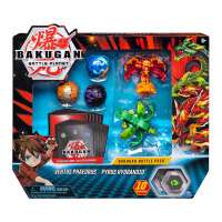 Бакуган Батл Пак Фаэдрус и Гидроноид [Bakugan Battle Pack 5-Pack Ventus Phaedrus and Pyrus Hydranoid Collectible Cards and Figures]