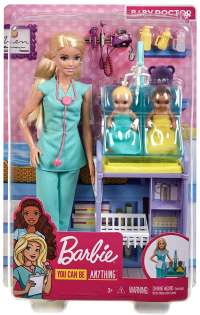 Кукла Барби Доктор (Barbie Baby Doctor Doll)
