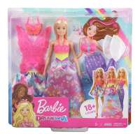 Кукла Барби Фея, Русалка, Принцесса (Barbie Dreamtopia Dress Up Doll Gift Set)