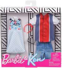 Аксессуары для куклы (Barbie and Ken Fashions_red_blue)