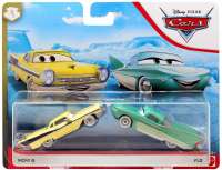 Набор из 2х тачек Тачки 3: Ники Б и Фло (Cars Cars 3 Radiator Springs Nicky B and Flo Diecast Car 2-Pack)