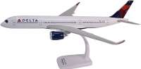 Модель самолета (Delta Airlines Airbus A350-900 2007 Livery Display Model with Stand)