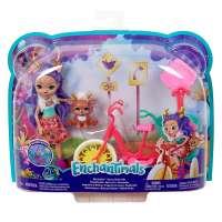 Игровой набор Enchantimals Enchantimals Bike Buddies Bicycle Playset with Danessa Deer Doll and Sprint Animal Figure