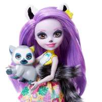 Кукла Enchantimals Larissa Lemur and Ringlet Dolls