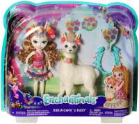 Кукла Enchantimals Lluella Llama Doll and Fleecy Figure