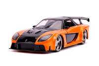 Форсаж - Мазда RХ 7 (Fast and Furious Diecast Vehicle - Hans Mazda RX-7 Orange)