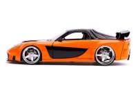 Форсаж - Мазда RХ 7 (Fast and Furious Diecast Vehicle - Hans Mazda RX-7 Orange)