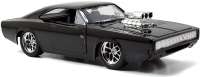 Форсаж - Дом и Додж Чарджер (Fast and Furious Dom and Dodge Charger Black Die-Cast Car with Die-Cast Figure)